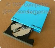 Samsung Slim DVD-Brenner blau, Extern -  USB 2.0