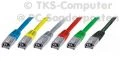 Patchkabel, Kat.6, Cat6 S/FTP 10,0 Meter, grün, orig. Digitus