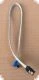 Serial ATA II Kabel SATA 300, 37cm mit Lasche 1x gewinkelt <=