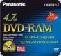 Panasonic DVD-RAM 4,7 GB, 3x  Speed, Jewelcase